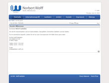 Tablet Screenshot of gasfedern-wolff.com